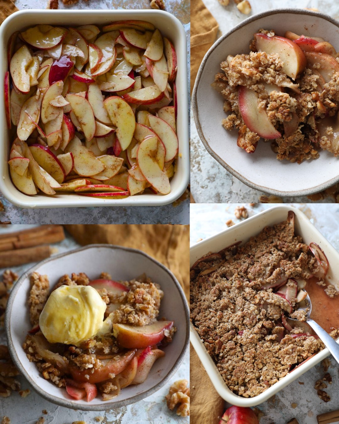 Cinnamon Apple Crisp Recipe – Warm, Cozy & Easy Homemade Dessert