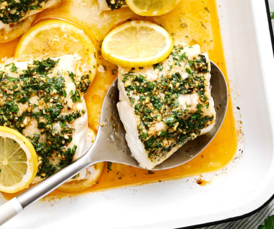 Garlic Herb Baked Cod – Easy, Healthy & Full of Flavor
