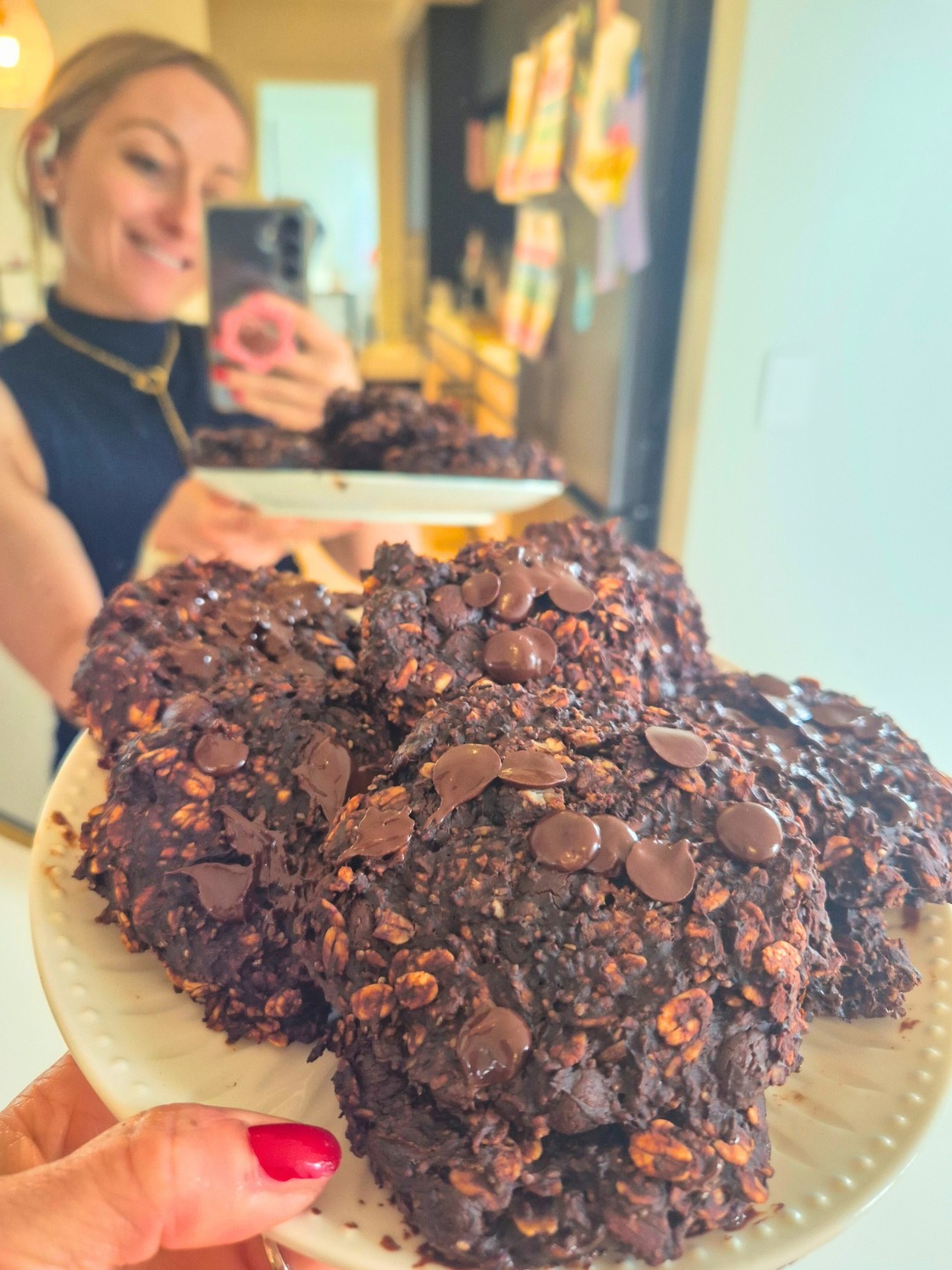 Chocolate Oatmeal Cookies