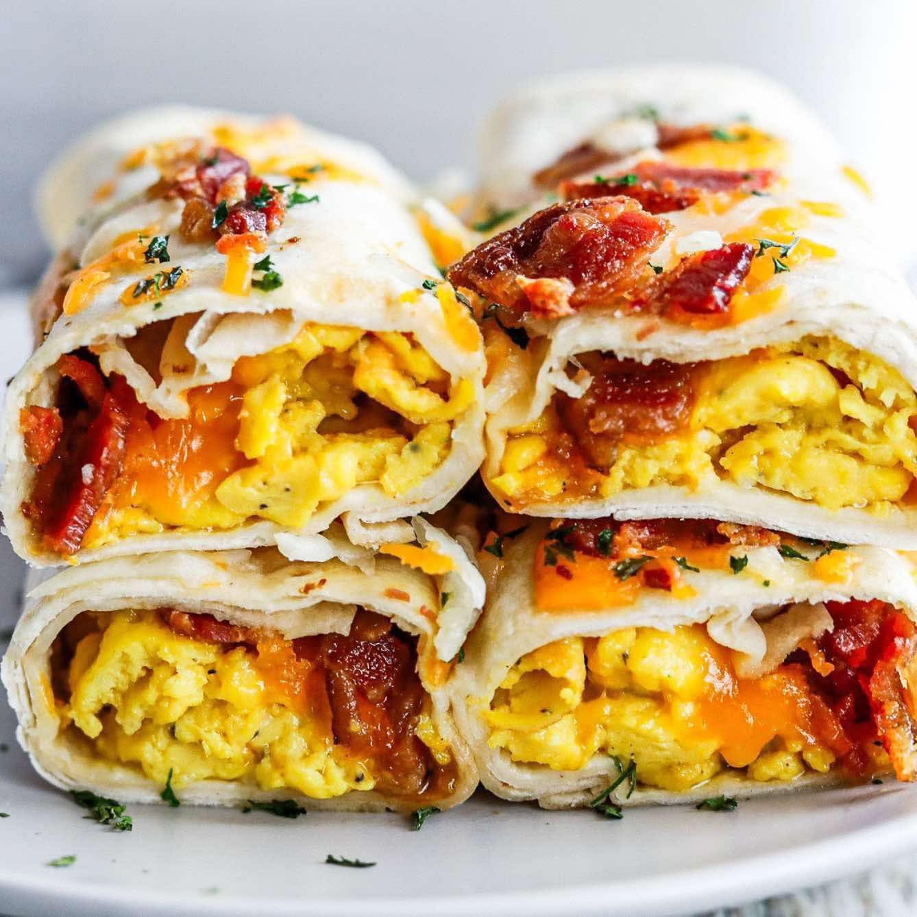 Low Carb Breakfast Burritos (Easy & High-Protein Morning Meal)