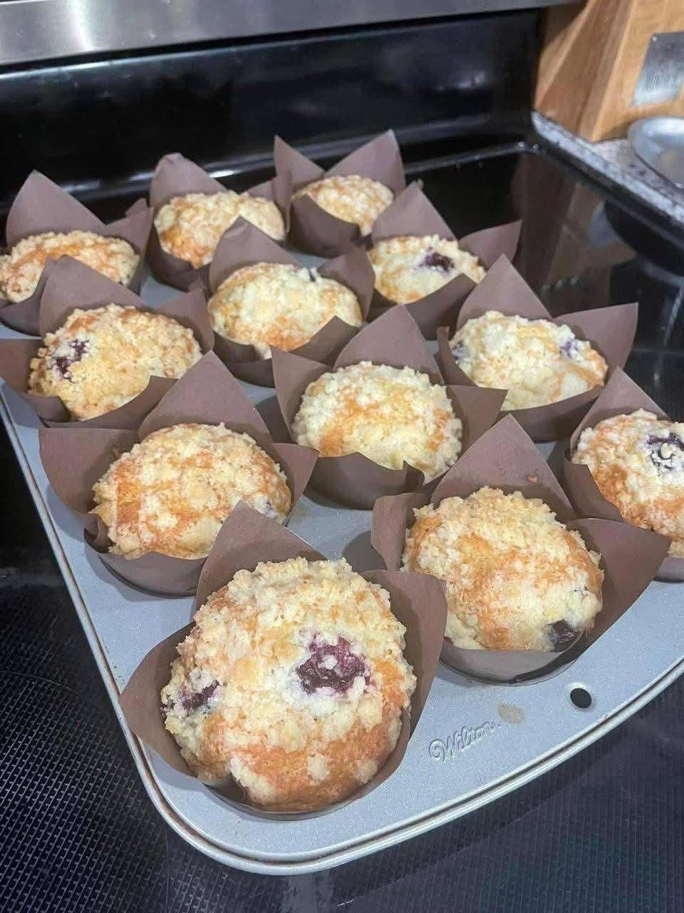 Sourdough Blueberry Muffins Recipe – Soft, Moist & Easy Homemade Treat