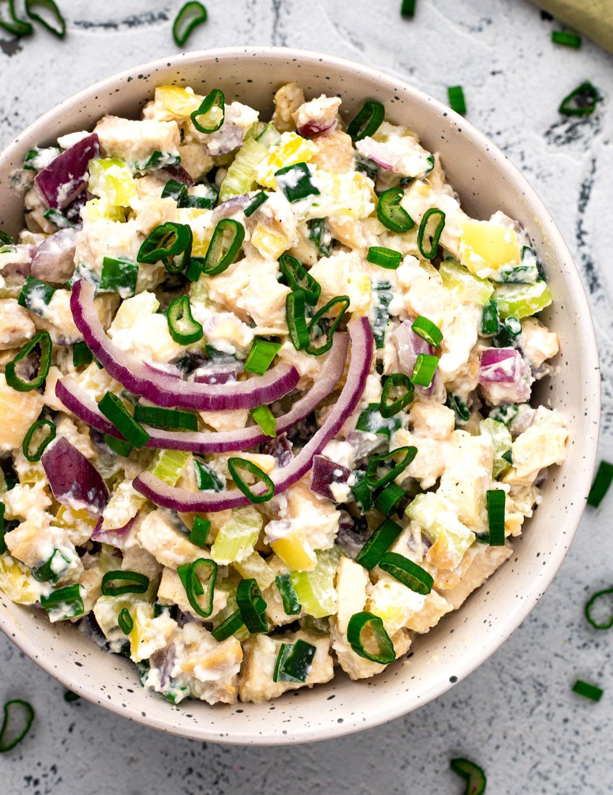 Cottage Cheese Chicken Salad (Healthy & High-Protein Recipe)
