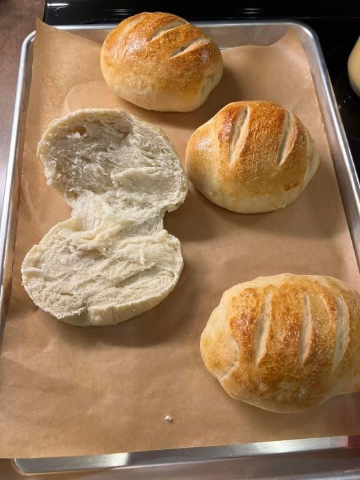 Sourdough Dinner Rolls Recipe