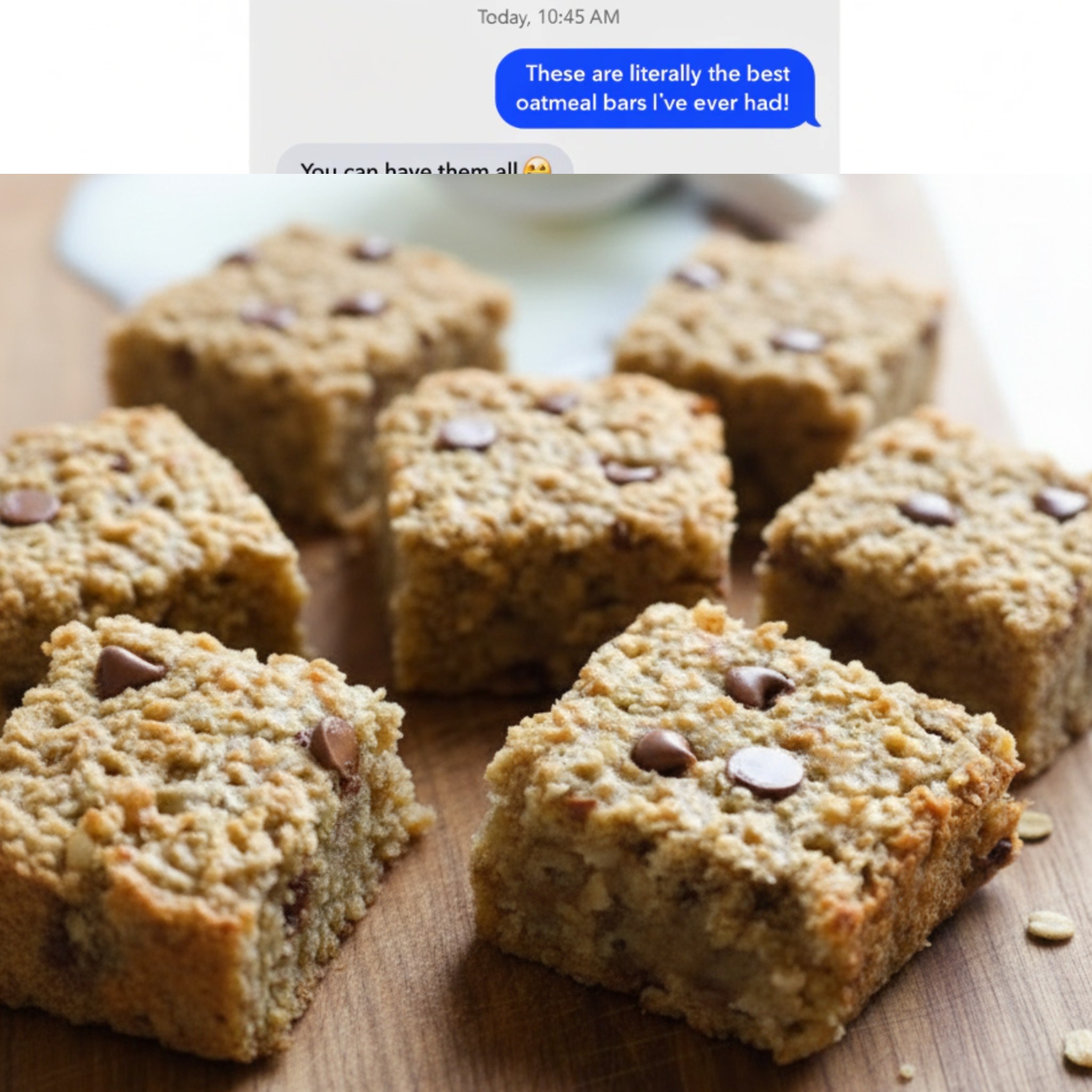 Oatmeal Bars – Easy Homemade Healthy Snack