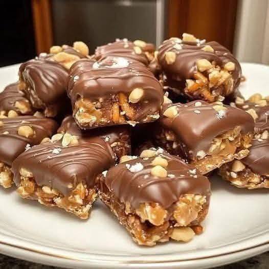 Chocolate Peanut Caramel Bars – Rich, Gooey & Irresistible
