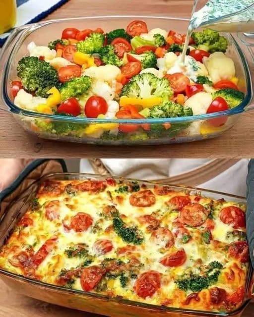 Cauliflower with Broccoli! Easy Healthy Vegetable Recipe