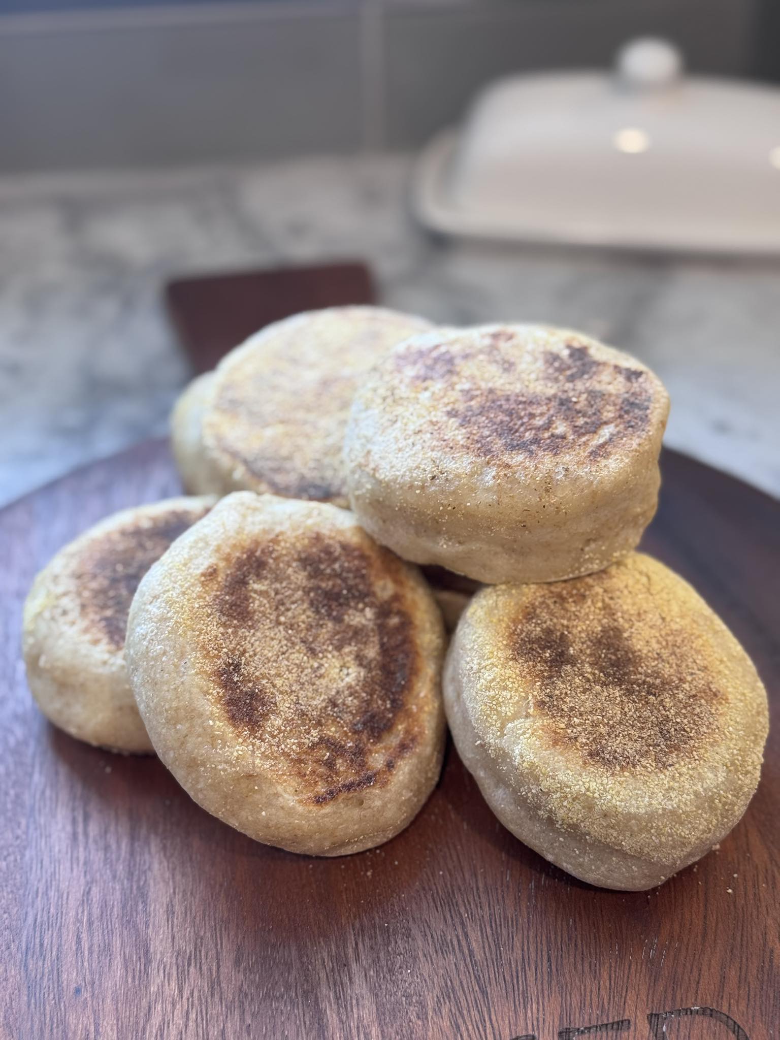 Sourdough English Muffins Recipe