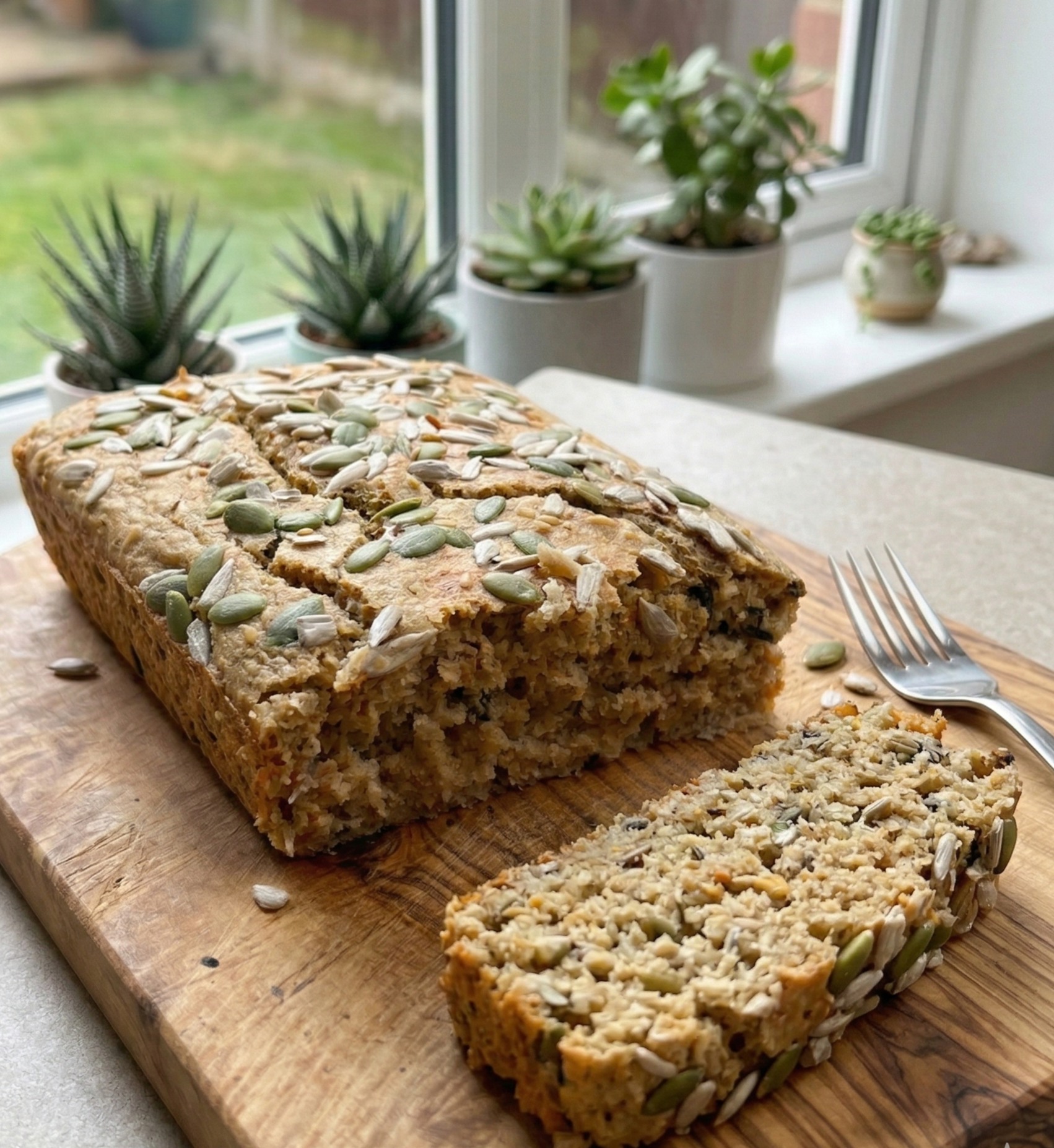 Flourless Oatmeal Bread