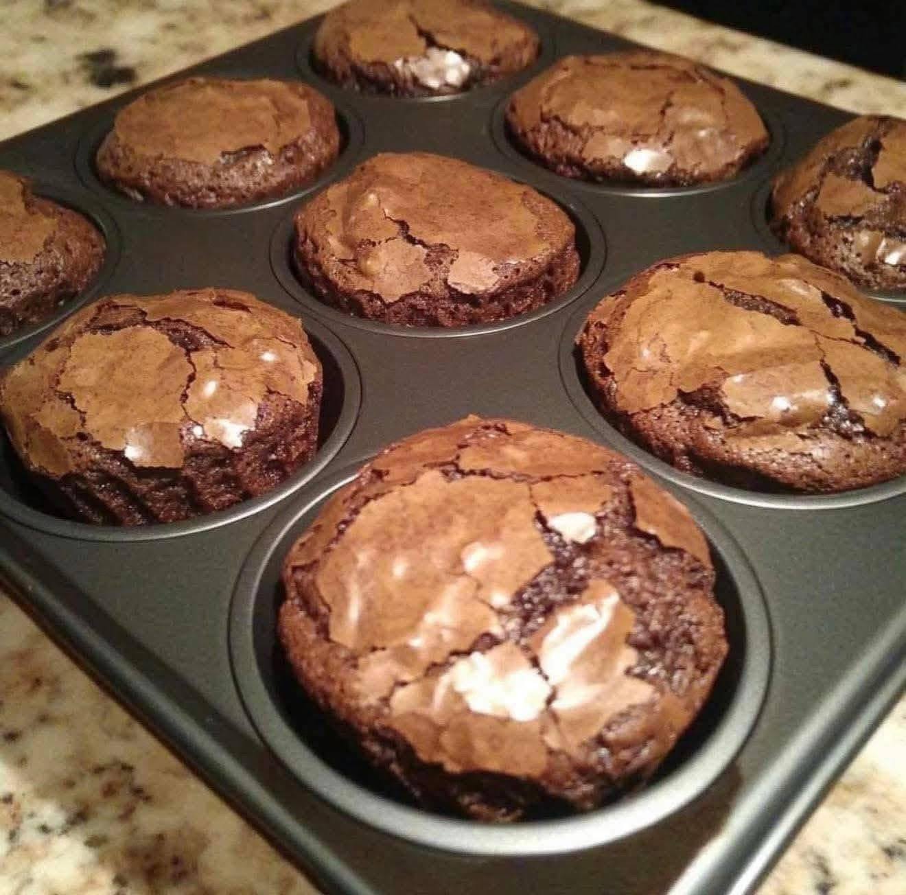Sourdough Brownie Muffins – Rich, Fudgy & Perfect for Chocolate Lovers