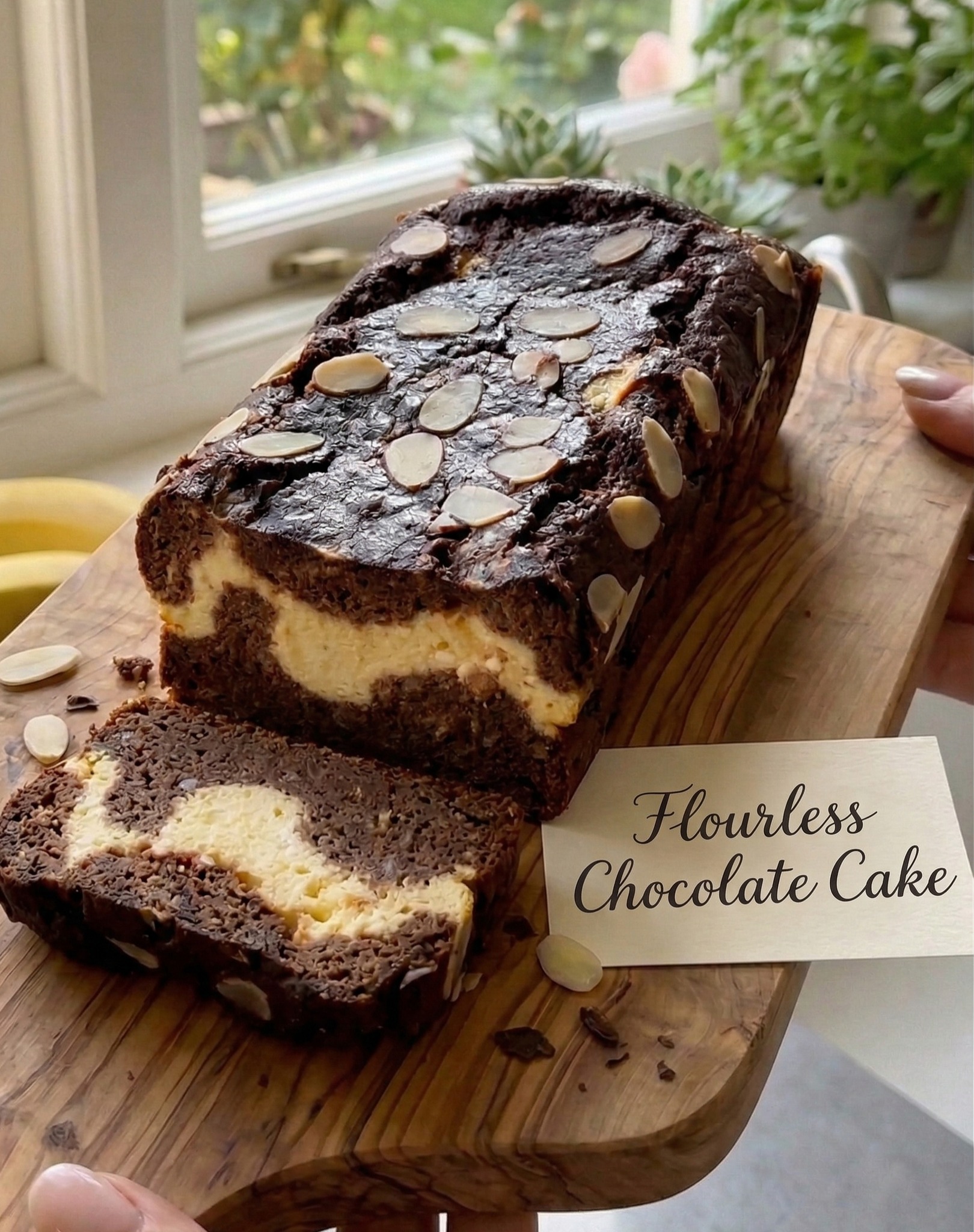 Flourless Chocolate Cake with Cottage Cheese