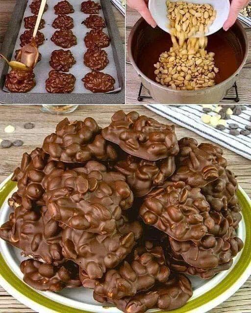 Keto Chocolate Nut Clusters