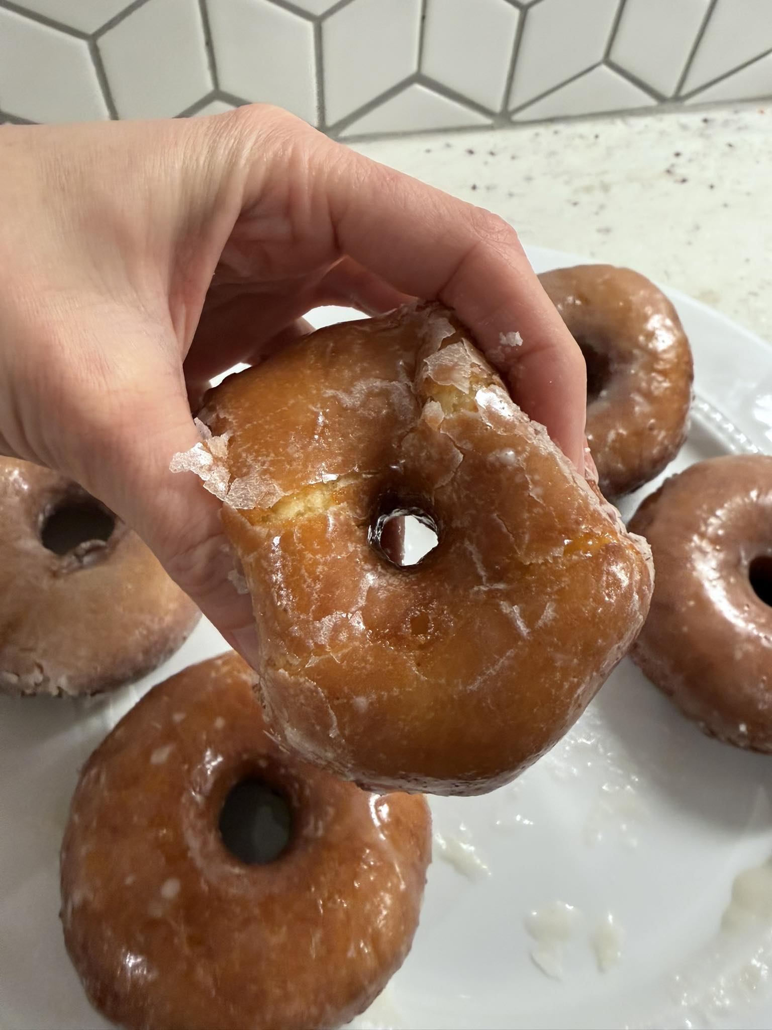 Sourdough Krispy Kreme Donuts (Soft, Glazed, and Homemade)