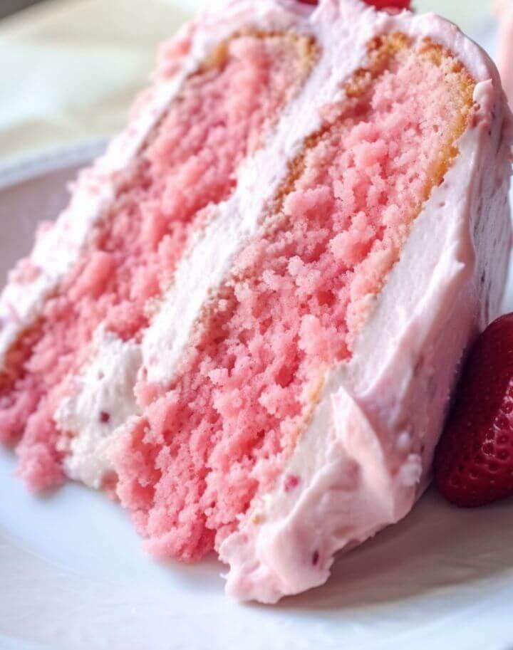 Strawberry Cake Recipe