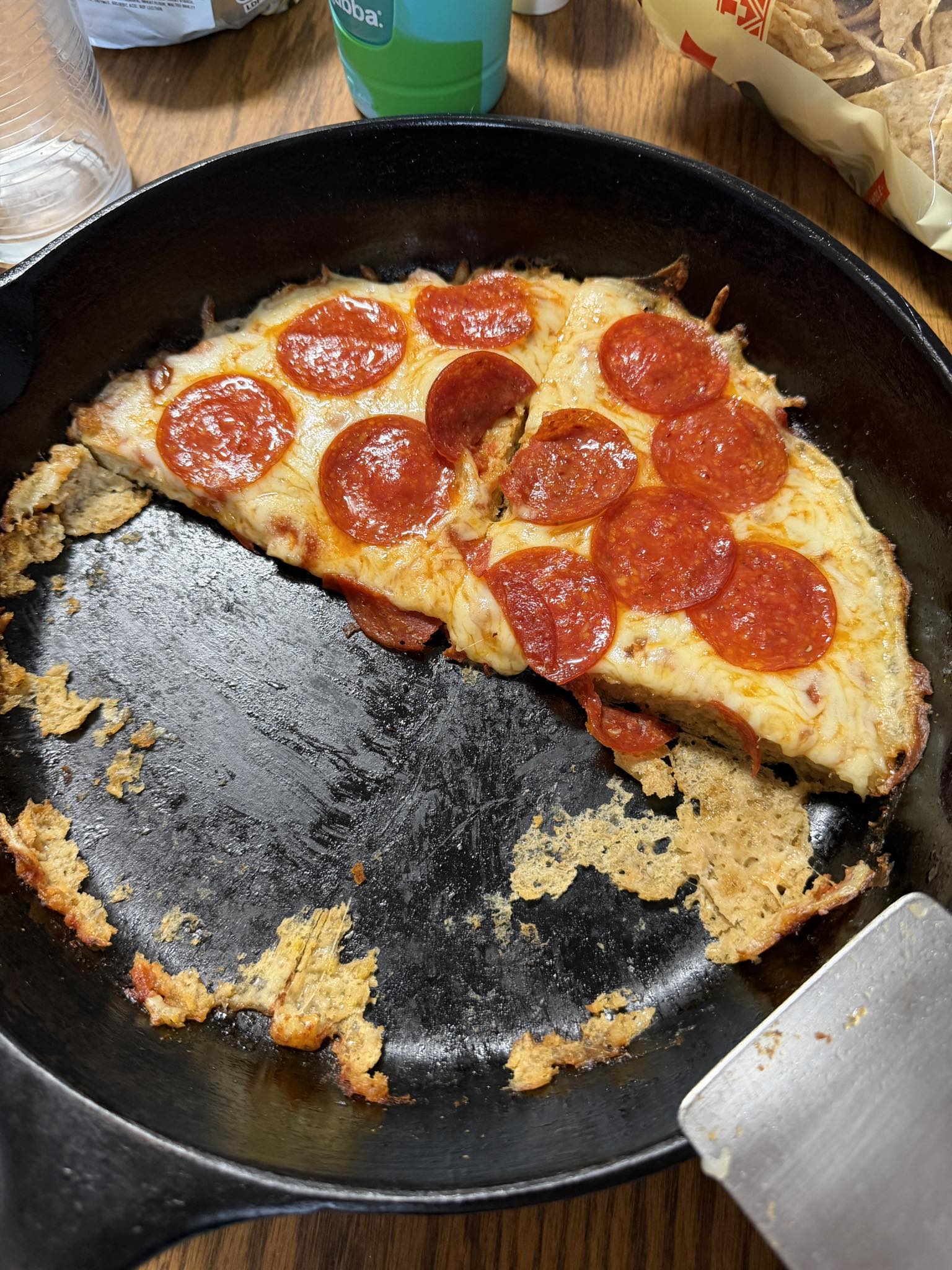 Sourdough discard pizza
