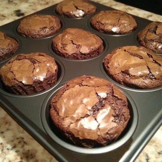 Muffin Pan Brownies Recipe