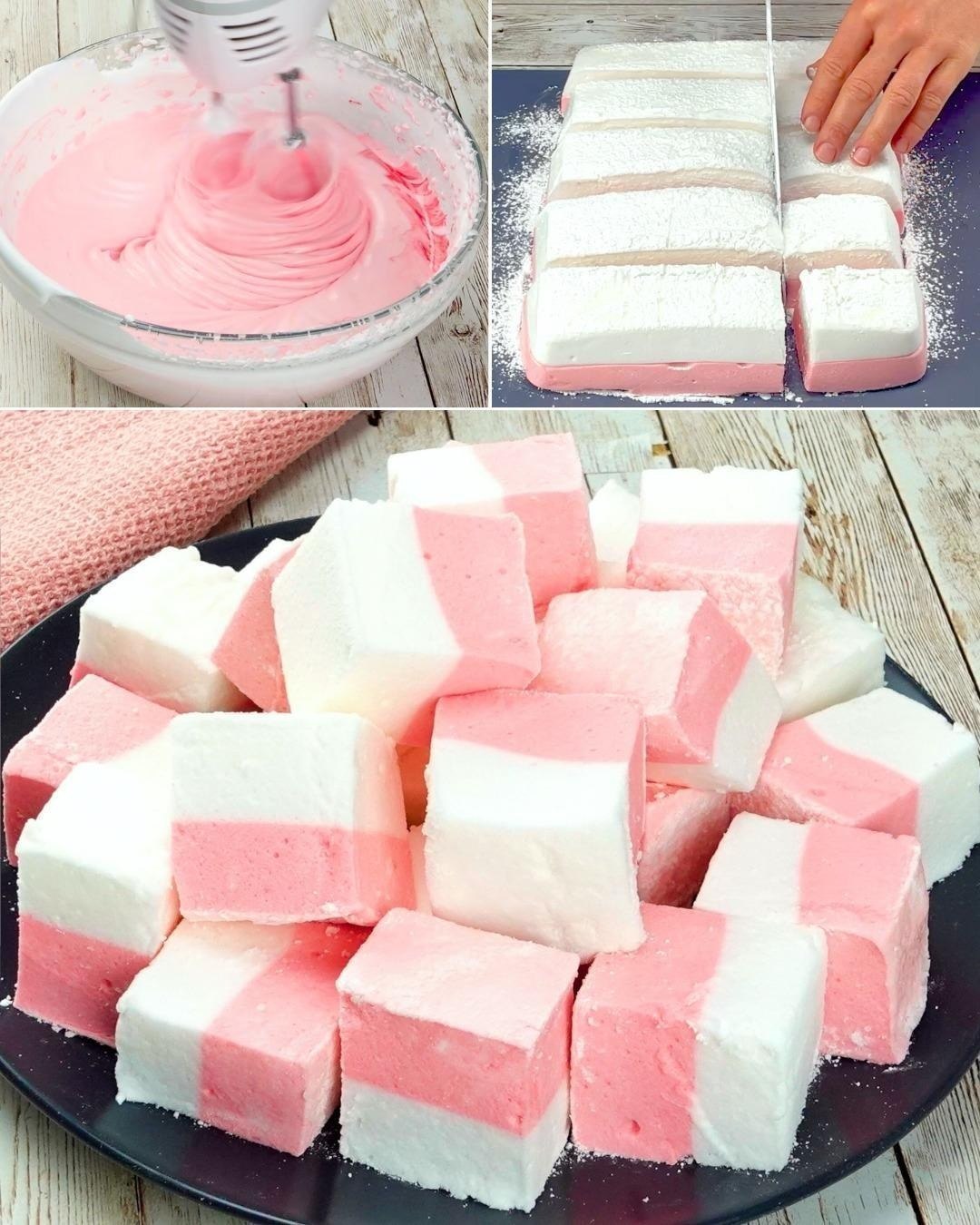 Homemade Pink Marshmallows Recipe