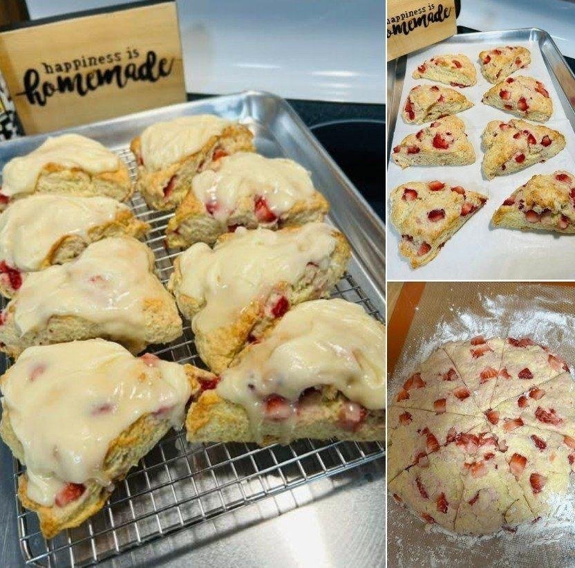 Gluten Free Cranberry Orange Scones