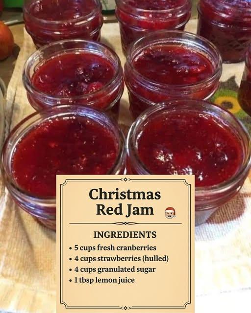 Homemade Christmas Jam
