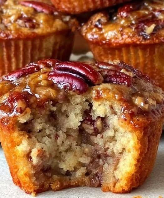 Pecan Pie–Style Muffins