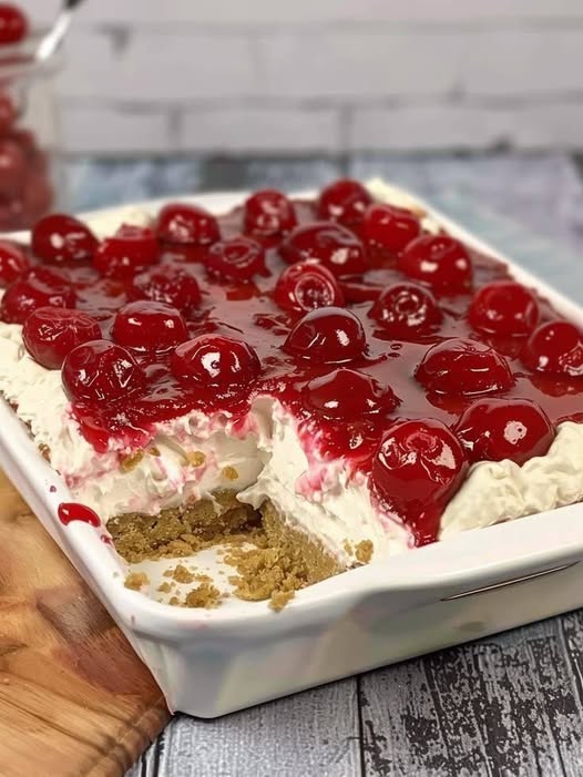 Keto Cherry Cheesecake Lush