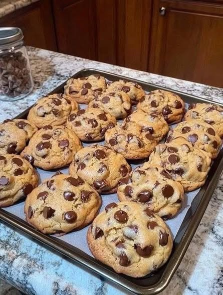 Brown Butter Sourdough Discard Chocolate Chip Cookies