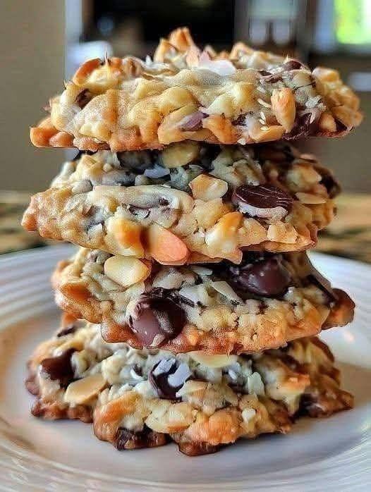 Almond Chocolate Chip Cookies Recipe